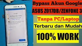 FRP bypass asus Z017DB, asus Zenfone 3, without PC