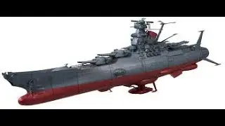 Bandai Space Battleship Yamato 1:350 Scale Model Kit Available Built On Commission.