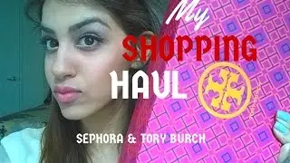 Sephora and Tory Burch Shopping HAUL | Hum JK