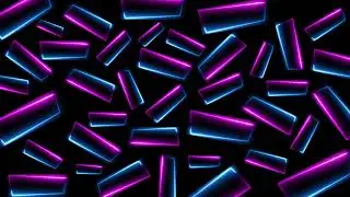 MODERN BLUE & PINK NEON LINES || ANIMATED VIDEO BACKGROUND || ABSTRACT VISUAL LOOP