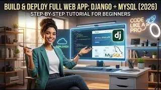 Django with MySQL Tutorial for Beginners 2026 | Build & Deploy Full Web App Step-by-Step
