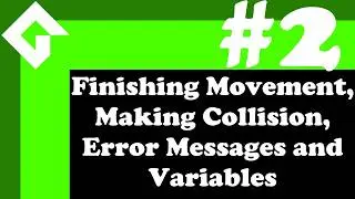Gamemaker Tutorial [Absolute Beginner] - Pixel Game - Movement, Collisions, Errors and Variables