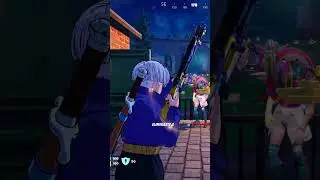 Fortnite Trunks del Futuro Kill con Escopeta #shorts