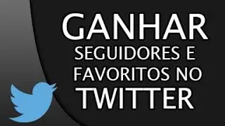 Como ganhar seguidores e favoritos no Twitter (2014)