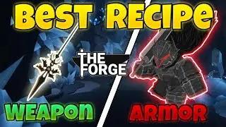 BEST Armor & Weapon Recipes in Roblox Forge Update (Roblox The forge)