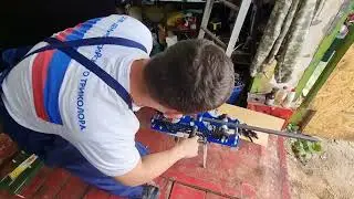 Сборка Гусеничного трактора,Распаковка посылок,тест китайского инструмента