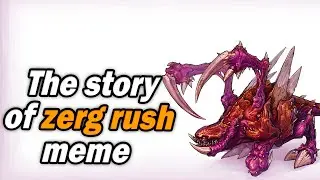 The origins of Zerg Rush meme from StarCraft