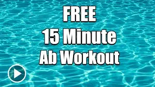 Water Exercise Abs - FREE 15-minute Pool Workout - includes class notes