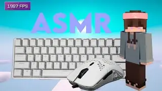 Bedwars ASMR Keyboard & Mouse Sounds | Hypixel Bedwars2