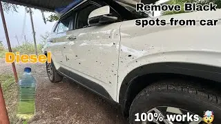 How to Remove Tar from Car Body | Remove Damber Spots from Car | TK Auto