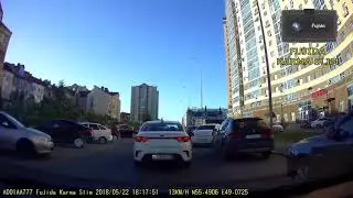 Видеорегистратор + антирадар GPS Fujida Karma Slim день