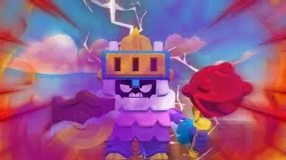 получил скин силовой Лиги пиньята эш brawl Stars