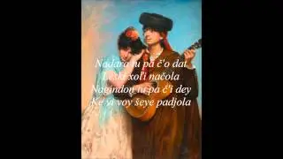 Dadina | Av Sey Nasas | Lyrics Vorbi