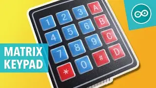 4x4 MATRIX KEYPAD / MEMBRANE KEYBOARD - Arduino tutorial #26