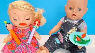 Накормил Соню Чили Сестричка Такого Не Ждала! Мультики Как Мама Играет в Куклы Беби Бон 108мама тв
