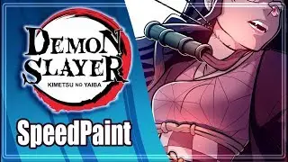 Demon Slayer Kimetsu no Yaiba - Nezuko [SPEEDPAINT]