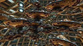 180 VR - U.F.O. 1/2-  (AI ComfyUi, Deforum)