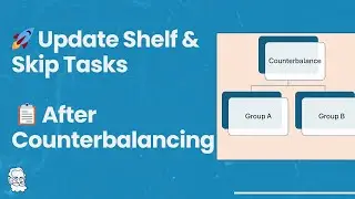 Handling Shelf Once Counterbalancing is Complete