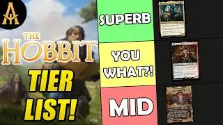 MTG The Hobbit commander tier list!