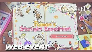 Paimon's Starlight Expedition | Web Event - Genshin Impact