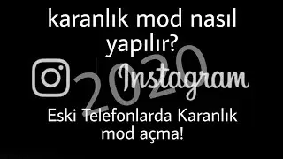 Instagram Karanlık Mod nasıl açılır? (Instagram Dark Mode)