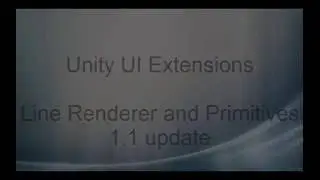 Unity UI Extensions - Line Renderer & Primitives 1.1 update