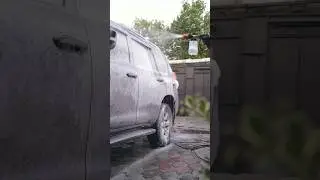 Как работает керамическая пена Fireball Hydro Foam #детейлинг #мойкаавто