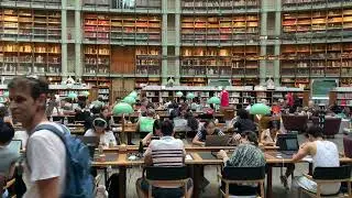 bibliothèque nationale de france richelieu Paris 파리 도서관
