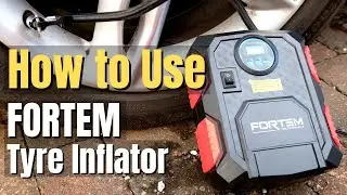 How to use the FORTEM Tyre Inflator - Super easy guide