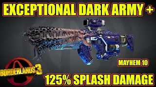 BL3 - LVL 72 - Dark Army - A.S.E 125% Splash Damage - M10