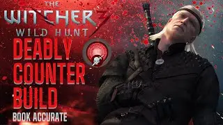 Witcher 3 Deadly Counter Build - Book Accurate COMBAT Build (Witcher 3 Next Gen Build) w/Mods