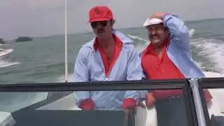 The Cannonball Run - boat crash
