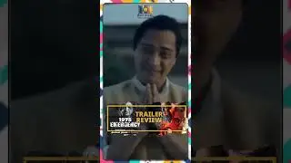 EMERGENCY TRAILER REVIEW | KANGNA RANAUT | DOT FILMS #bollywood #emergency #entertainment #trending