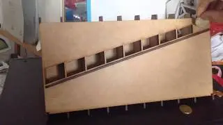 JackCarter's Lasercut Euro coin sorter