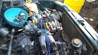 trocando o motor do Subaru legacy ej22 por um ej20 serviço feito em casa