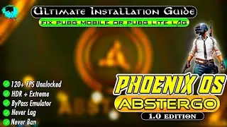 Fix Lag in Phoenix OS | Phoenix OS Abstergo OS 1.0 | 120 FPS Guaranteed - Best android os for pc
