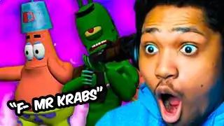 Plankton On DEMON TIMIN .. (Glorb - KFC Official Music Video Reaction)