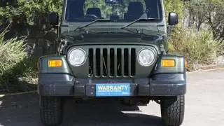 2006 Jeep Wrangler TJ MY2006 65th Anniversary Green 6 Speed Manual Softtop