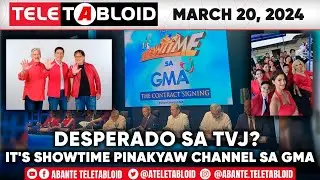 TELETABLOID w/ Kaka Marc Logan | Desperado sa TVJ? It's Showtime pinakyaw channel sa GMA!