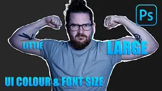 Photoshop Tutorial | UI Colour & Font Size