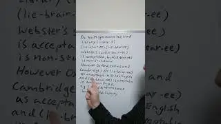 Do You Mispronounce the Word Library? Two Pronunciations- English Tutor Nick P