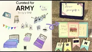 BTS DIYS || *Curated for army inspired decor*
