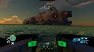 Subnautica lets play episode 5= INSIDE THE AURORA!