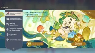 Batalla de formaciones hipotéticas | Nuevo Evento | Guía día 1 completo | Genshin Impact