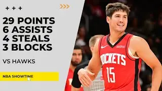 Reed Sheppard 29 Points, 6 Assists, 4 Steals, 3 Blocks vs Hawks I 2025 NBA Preseason