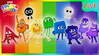 🔴🌈 EVERY Colourblocks Episode Back-to-Back! | Learn Colors | Kids Live Stream | @Colourblocks