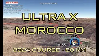 Ultra X Morocco 2024: fly over the 60 km course! Video of the race path.