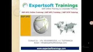 SAP APO Training | SAP APO Online Training | APO Training