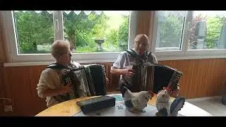 ÖRGELER VOM ROSSACKER, Hinterm Hühnerstall, Walzer von Slavko Avsenik