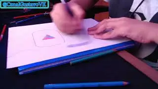 Gustavo VK - DESENHANDO BANNER DO CANAL!!!